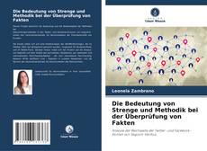 Buchcover von Die Bedeutung von Strenge und Methodik bei der Überprüfung von Fakten