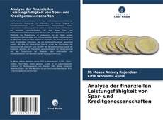 Couverture de Analyse der finanziellen Leistungsfähigkeit von Spar- und Kreditgenossenschaften