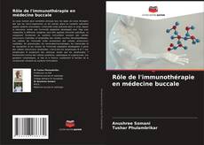 Portada del libro de Rôle de l'immunothérapie en médecine buccale