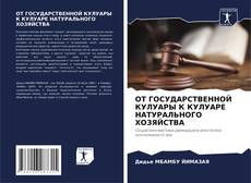 Couverture de ОТ ГОСУДАРСТВЕННОЙ КУЛУАРЫ К КУЛУАРЕ НАТУРАЛЬНОГО ХОЗЯЙСТВА