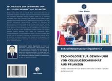 Buchcover von TECHNOLOGIE ZUR GEWINNUNG VON CELLULOSECARBAMAT AUS PFLANZEN