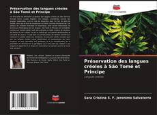 Buchcover von Préservation des langues créoles à São Tomé et Principe