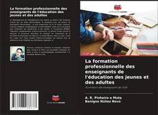 Bookcover of La formation professionnelle des enseignants de l'éducation des jeunes et des adultes