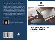 Portada del libro de Lateinamerikanisches kritisches Denken