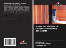 Studio del sistema di chiusura automatica delle porte kitap kapağı