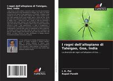 Bookcover of I ragni dell'altopiano di Taleigao, Goa, India