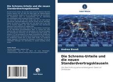 Capa do livro de Die Schrems-Urteile und die neuen Standardvertragsklauseln 