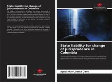 Обложка State liability for change of jurisprudence in Colombia