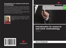 Обложка Introduction to research and work methodology