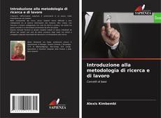 Buchcover von Introduzione alla metodologia di ricerca e di lavoro