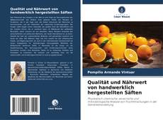 Capa do livro de Qualität und Nährwert von handwerklich hergestellten Säften 