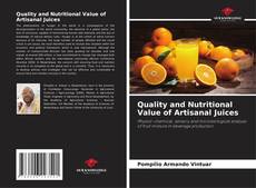 Обложка Quality and Nutritional Value of Artisanal Juices