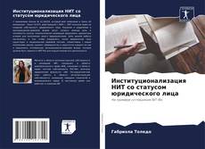Bookcover of Институционализация НИТ со статусом юридического лица