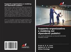 Buchcover von Supporto organizzativo e mobbing nei dipendenti pubblici