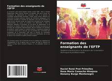 Bookcover of Formation des enseignants de l'EFTP