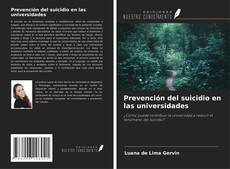 Capa do livro de Prevención del suicidio en las universidades 