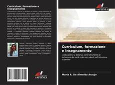 Buchcover von Curriculum, formazione e insegnamento