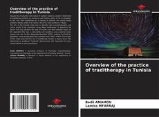 Capa do livro de Overview of the practice of traditherapy in Tunisia 