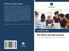 Capa do livro de Ein Blick auf das Lernen 