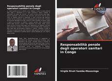 Buchcover von Responsabilità penale degli operatori sanitari in Congo