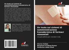 Un testo sui sistemi di somministrazione transdermica di farmaci niosomiali kitap kapağı