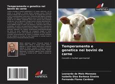 Capa do livro de Temperamento e genetica nei bovini da carne 