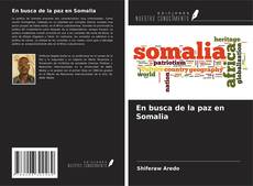 En busca de la paz en Somalia kitap kapağı