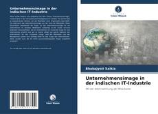 Capa do livro de Unternehmensimage in der indischen IT-Industrie 