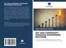 DIE VOM COMMUNITY MANAGER GEWONNENE RELEVANZ kitap kapağı