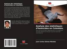Portada del libro de Analyse des statistiques d'homicides en Colombie.