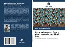 Capa do livro de Redeweisen und Gesten des Lesens in der Mock Jury 