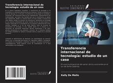 Capa do livro de Transferencia internacional de tecnología: estudio de un caso 