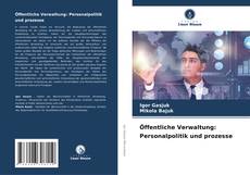 Portada del libro de Öffentliche Verwaltung: Personalpolitik und prozesse