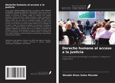 Derecho humano al acceso a la justicia kitap kapağı