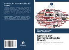 Portada del libro de Kontrolle der Konventionalität der Umwelt