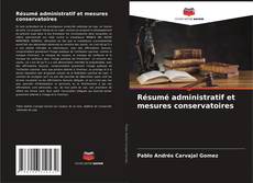 Buchcover von Résumé administratif et mesures conservatoires