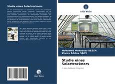 Bookcover of Studie eines Solartrockners