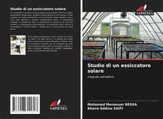 Bookcover of Studio di un essiccatore solare