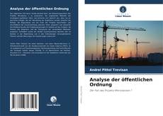 Capa do livro de Analyse der öffentlichen Ordnung 