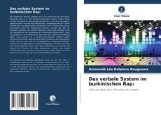 Portada del libro de Das verbale System im burkinischen Rap: