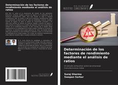 Buchcover von Determinación de los factores de rendimiento mediante el análisis de ratios