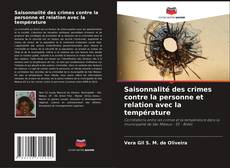 Bookcover of Saisonnalité des crimes contre la personne et relation avec la température