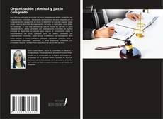 Bookcover of Organización criminal y juicio colegiado