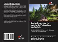 Ecotechniques e lo spazio dell'educatore sostenibile kitap kapağı