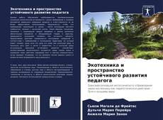 Buchcover von Экотехника и пространство устойчивого развития педагога