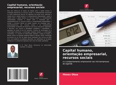 Capital humano, orientação empresarial, recursos sociais的封面