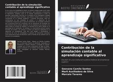 Capa do livro de Contribución de la simulación contable al aprendizaje significativo 