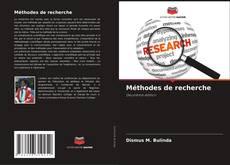 Méthodes de recherche kitap kapağı