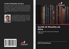 Buchcover von Scritti di filosofia ed etica
