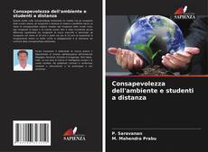Capa do livro de Consapevolezza dell'ambiente e studenti a distanza 